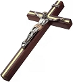 Crucifijo de Madera para Pared - Wood Wall Crucifix 
